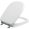 Tavoletta WC da Bagno, Copriwater Compatibile per Tesi Ideal Standard, Colore Bianco