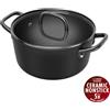 Zwilling Casseruola con Coperchio Milano 24 cm in Alluminio Nero