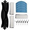 QOXEZY Parti di ricambio per Laresar, Evol 3 Robot Aspirapolvere Spazzola Principale Spazzola Laterale Mop Pad Kit Accessori Compatibile con Evol3 (B)