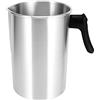 Jrifedptry Vaso di versamento della candela di 4lbs che fa il vaso, costruzione di alluminio che fa la candela che fa brocca che versano il vaso di fusione della cera del becco