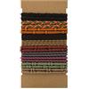 KINBOM 20pz Boho Elastici per Capelli per Donne Uomini, Bracciali per Elastici per Capelli Fermagli per Coda di Cavallo Fasce Elastici per Capelli per Capelli Spessi/Medi/Lunghi (4 Stili, 10 Colori)
