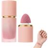 YIMVUNZ Blush Liquido Opaco per Guance - Fard Liquido a Lunga Durata con Effetto Naturale, Formula Leggera e Altamente Sfumabile, Trucco Viso Professionale per Donna, 37g, Tonalità 01#