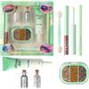 Generico Ombretti Glitter - Ombretti Glitter,Set Di Trucco Con Perle | Per Donne Ragazze Principianti Quotidiano Appuntamenti Festa Viaggio Vacanza Compleanno Matrimonio Eventi