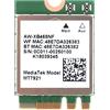 Tuidzljd 1 PCS MT7921 WIFI6 2.4G 5G Scheda di Rete Gigabit Computer Desktop Laptop Scheda di Rete Wireless Integrata Verde