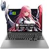 TOPGRO Computer portatile da gioco, display FHD da 16 pollici 60 Hz, Core i9-9980HK/ GeForce GTX1650 (8C/16T, fino a 5,0 GHz), laptop aziendale 32 GB DDR4 RAM, 1 TB PCIe3.0 SSD/HDMI/Webcam/tastiera
