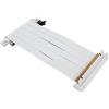Topiky Cavo di Prolunga GPU, Cavo di Prolunga per Scheda Grafica PCIE 4.0 X16 Altamente Flessibile Ed Efficiente, per RTX 4090 per 7900 XT (Bianco)
