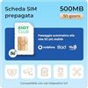 EIOTCLUB SIM Prepagata per LTE telecamera, fototrappola, 4G router, Supporta i network Vodafone, Wind, Iliad e Windtre. Carta SIM solo dati, 5G alta velocità， senza contratto, senza registrazione.