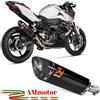 Akrapovic Kawasaki Z 400 2021 Terminale Di Scarico Per Moto Carbonio