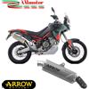Arrow Aprilia Tuareg 660 2025 Terminale Scarico Moto Indy Race Evo Fondello Inox