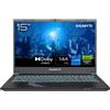Gigabyte G5 15" Core i7 2.4 GHz - SSD 1 TB - 16GB - NVIDIA GeForce RTX 4060 AZERTY - Francese - refurbished