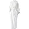 Peosaard Abito Giapponese, Kimono Giapponese Kimono Tradizionale Bianco Solido con Cintura Taglia Unica Maniche Lunghe con Fodera Yukata Pigiama per Le Vacanze, Tradizionale