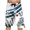 Generico Costume Da Bagno Uomo Pantaloncino Bermuda Costumi Lungo Corto Pantaloncini Surf Taglie Forti Boxer Fiori Americani Cotone Swimming Shorts Men Slip Gym Di Ibisco Mutanda Napoli a In Felpa,Blu,M