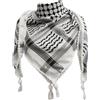 Pastoralist Palestina SCARF 48x48 '' keffiyeh Palestina Autentica sciarpa palestinese Wrap Cotton SheMagh Unisex Arabo Maestro Arabo keffiyeh con nappe