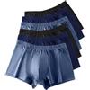 XWSM L-8XL Boxer Da Uomo Taglie Forti Set Intimo In Cotone 100% Boxer Mutandine Larghe Mutande (Color : 6C pcs, Size : 7XL)