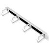ROLINE Pannello patch ROLINE da 19 pollici 1 U, con striscia a spazzola 44x60 mm grigio