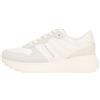 Tommy Jeans TJW - Runner da Donna con Tacchetti in camoscio Misto, EN0EN02921, Basso, Grigio (Stratus Grey), 37, Grigio Stratus Grigio, 37 EU