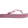 Calvin Klein Infradito da donna Flatform Met Tpu HW0HW03120, VIOLA (Dusty Rose), 38