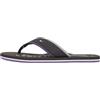 Tommy Hilfiger Uomo Infradito Tumble Beach Sandal con Logo, Nero (Black), 40