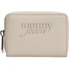Tommy Jeans Donna Portafoglio Must Small con Branding, Beige (Stone), Taglia Unica