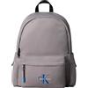 Calvin Klein Uomo Zaino Bold Round Medio, Grigio (Cloudburst), Taglia Unica