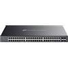 TP-Link Omada SG2452LP switch di rete Gestito L2/L2+ Gigabit Ethernet (10/100/1000) Supporto Power over Ethernet (PoE) 1U Nero