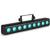 Fuzzix Orion Party Wall Bar RGBW - Barra LED 9x6W con DMX