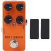 LiebeWH Pedale Flanger Analogico True Bypass Pedale Effetto per Chitarra Alimentato DC 9V Pedale per Chitarra in Lega di Alluminio per Chitarra Elettrica