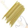 Agatige Fret Wire per Chitarra, 2.2mm Filo per Tasti in Ottone a 19 Tasti per Chitarra Elettrica Acustica e Classica