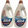 de simone Alba Lavatrice Activ, Talco e Patchouli, Detersivo Liquido, Confezione da 2 Pezzi da 3 L