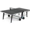 Cornilleau 400X Outdoor tavolo ping pong Grigio, Tavolo +Pack 4 racchette e 4 palline (+29 euro)