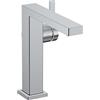 hansgrohe Tecturis E - Rubinetto per lavabo senza scarico, risparmio energetico (CoolStart), Miscelatore lavabo risparmio idrico (EcoSmart) con altezza bocca 173 mm, cromo, 73041000