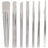 Generic Strumenti per Pedicure, Strumenti per Pedicure per Piedi Set Professionale Kit di Raschietti Esfolianti Strumento per Unghie dei Piedi 7 Pezzi Coltello per Pedicure Strumenti per