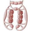 Yaoliucp Rullo muscolare, rullo in schiuma da 18 ruote per vitelli, gambe, braccia, stecche dello stinco, strumento di massaggio per alleviare il dolore, la rigidità e i muscoli stretti, cellulite