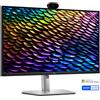 Dell Pro P P2726DEB Monitor da conferenza da 27 con hub USB-C, webcam integrata, altoparlanti e microfono