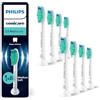 PHILIPS Sonicare C1 ProResults, testine di ricambio originali, bianco, confezione da 8, HX6018/87, Nuovo, 8 Testine
