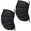 ICECAR Tendine Parasole Auto Bambini Originali - Nuovo Tessuto 130g/m² Premium Royal Stretch 2021 - Protezione Raggi solari UV, Insetti, Privacy - Misura Universale - 2 Pezzi
