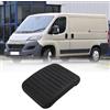 Inovey 2Pcs Auto Freno Frizione Pedale Gomma Pad OEM: 450432/71747697 / 213039 Compatibile con Peugeot Citroen Relay Peugeot Boxer Fiat Ducato 2006-2019