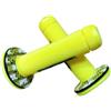 NICOLIE Manopole per Moto e Motocross - per Manubrio Dirt Pit Bike 7/8 in Gomma - Giallo - 22mm
