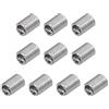 SEIWEI 1/4-20 * 2.5D, 10 pezzi in acciaio inox 1/4 Helicoil Thread Repair Insert Insert, Coil Free Running per riparazioni di fili danneggiati o usurati