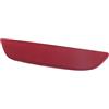 Alomejor Riflettore paraurti Posteriore con Luce Rossa, per MK4 2012-2018 | Materiale ABS resistente a intemperie, migliora visibilità notturna, kit posteriore sinistra auto