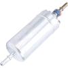 EVGATSAUTO Pompa del Carburante Elettrica, Pompa del Carburante Esterna 12V 5 Bar 150L o H Accessorio per Auto di Ricambio in Lega di Alluminio 0580464075
