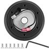 Aramox Adattatore per volante, accessorio per auto Volante corto Adattatore per RK-160H Base connettore SRK-100H Kit adatto per