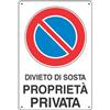 Dakota Cartello divieto di sosta proprietà privata 20 x 30 cm