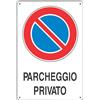 Dakota Cartello Parcheggio Privato 20x30 cm