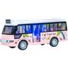 City Bus Giocattolo Veicolo Modellino Autobus Diecast Inerziale con Luci Suoni