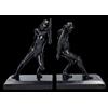 Figuren Shop GmbH Buchstützen - STORMTROOPER SHADOW - Figura Decorativa Fantasy Porta Libri 18,5cm
