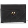 Coach Pillow Quilted Card Wallet B4/BK FW25 149349365