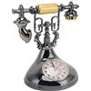 Zerodis Sveglia per Telefono Vintage, Decorazione da Comodino Elegante, Quadrante Digitale a Batteria per Ufficio e Casa (YF020-1)