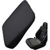 Yoselumin Cuscino Auto Guidatore - Cuscino Sedile Auto in Memory Foam, Cuscinos Ergonomico Inclinato Delicato Cuneos- Semplice & Traspirante & Imbottito per Guidatori Di Piccola Statura
