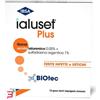 IBSA FARMACEUTICI ITALIA SRL GARZA IALUSET PLUS IMPREGNATA DI CREMA DI ACIDO IALURONICO 0,05%, DI SULFADIAZINA ARGENTICA 1%, MACROGOL, GLICEROLO E ACQUA 10 X 10 CM 10 PEZZI